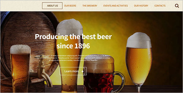 Brewery WordPress Theme