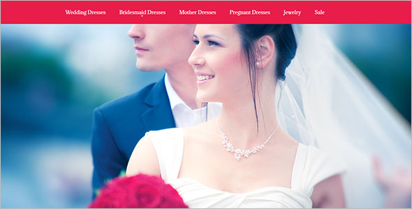 Bridal Shopping Bootstrap Template