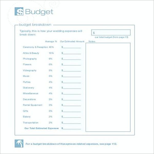 Copy Of Church Budget Template