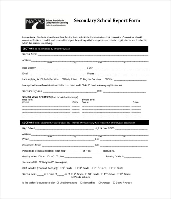 20+ School Report Templates Free PDF, Word, Doc Samples