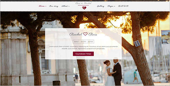 Engagement Landing Page Template