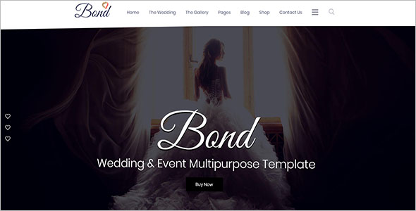 Event Wedding Bootstrap Template