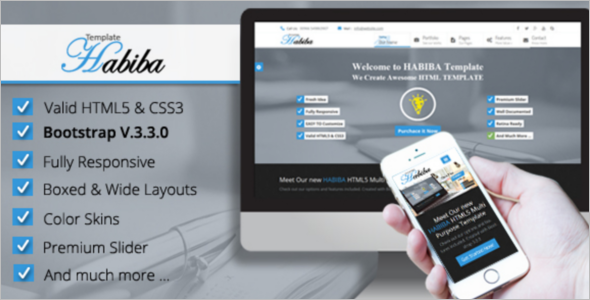 Fully Responsive Bootstrap Theme