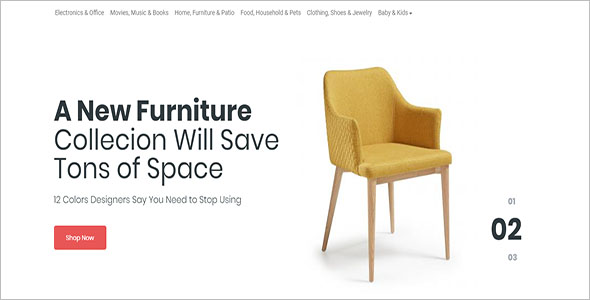 Furniture Business Open Cart Theme