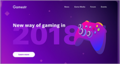 16+ Best Gaming Landing Page Templates