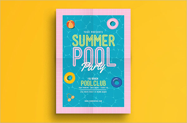 High Quality Summer Party Flyer Template