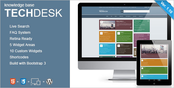 Knowledge Base Desk WordPress Theme