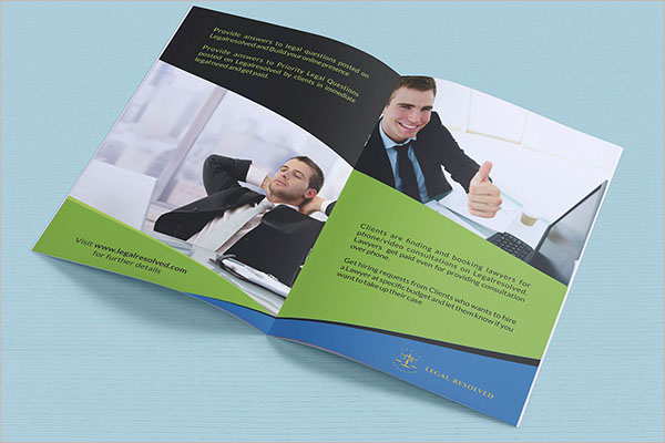Law Firm Marketing Brochure Design