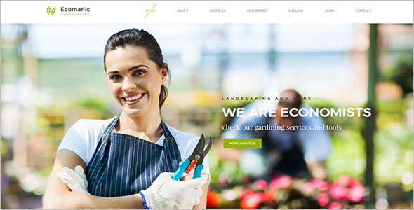 Lawn Care Blog Template