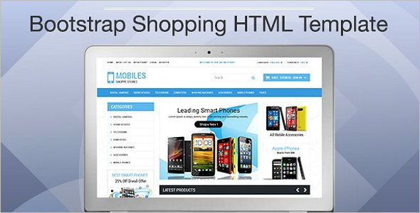 Mobile Shop Bootstrap Template