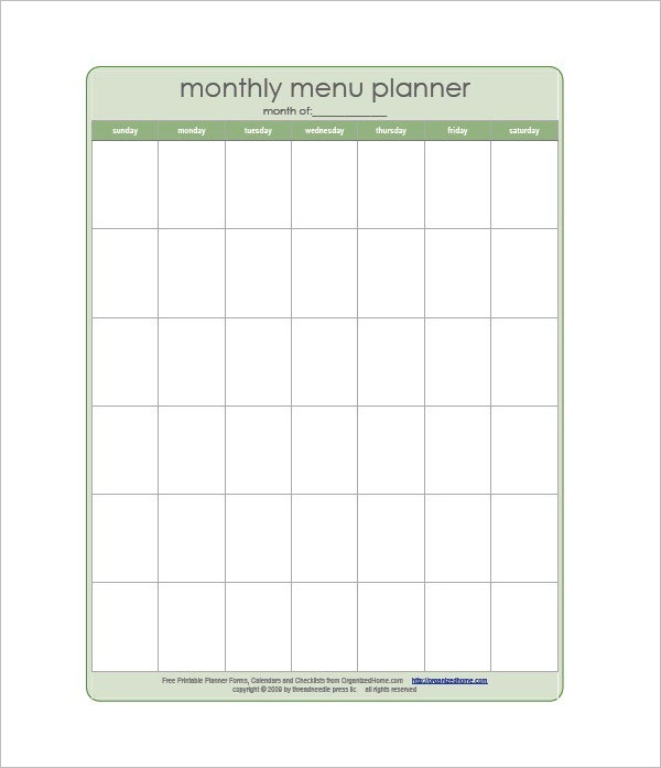 43+ Meal Planning Templates Free PDF, Doc, Excel Format Ideas