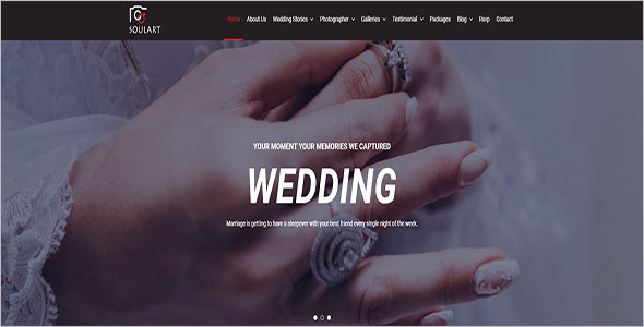 Multi-Concept Wedding Website Theme