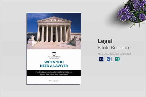 Multipurpose Legal Brochure Template