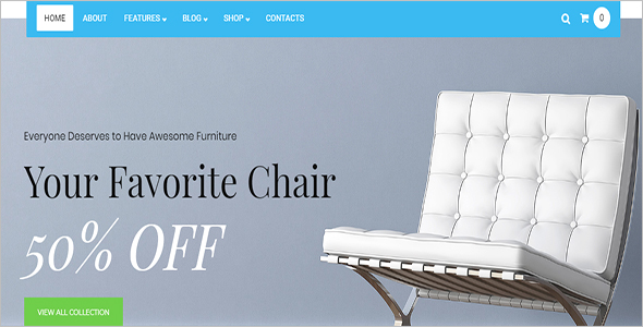 Online Furniture Woocommerce Template