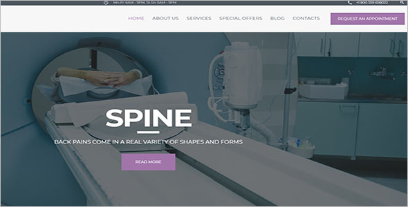 Physical Therapy WordPress Template