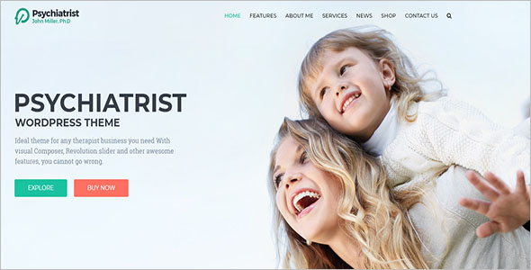 Physiotherapy & Chiropractor Counseling WordPress Theme