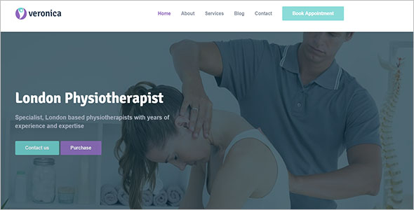 Physiotherapy & Chiropractor WordPress Theme
