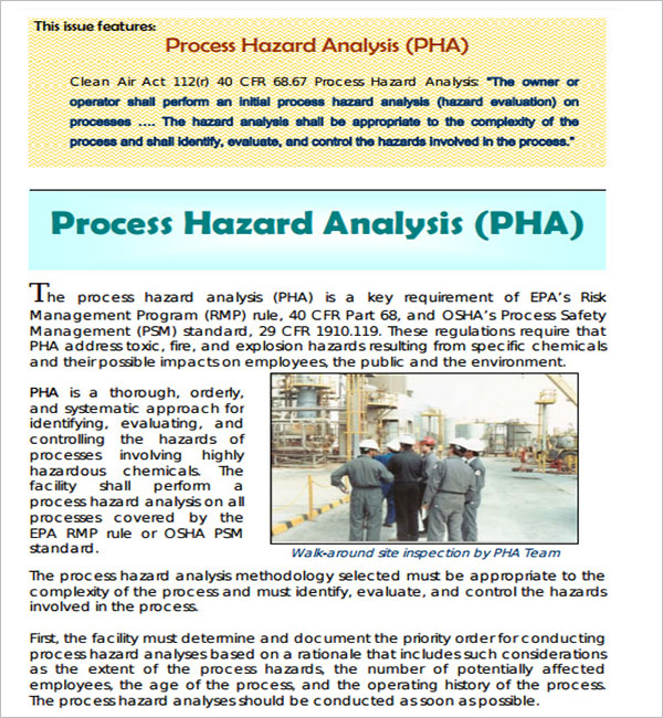Process Hazard Analysis Word