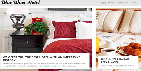 Resort Room Joomla Template