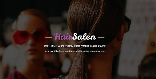 Salon Makeup HTML5 Template