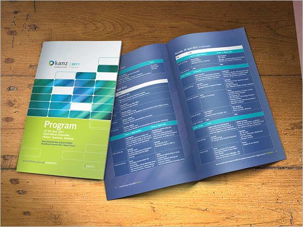 Sample Conference Brochure Template