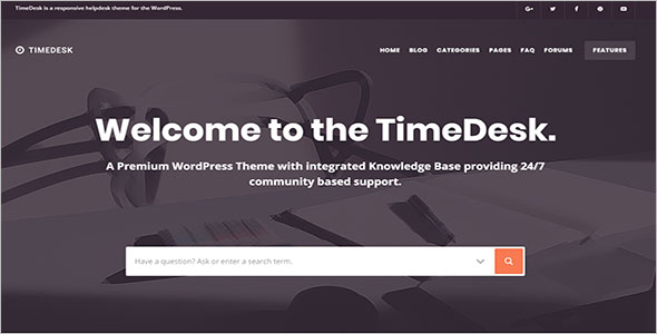 Smart Knowledge Base WordPress Theme