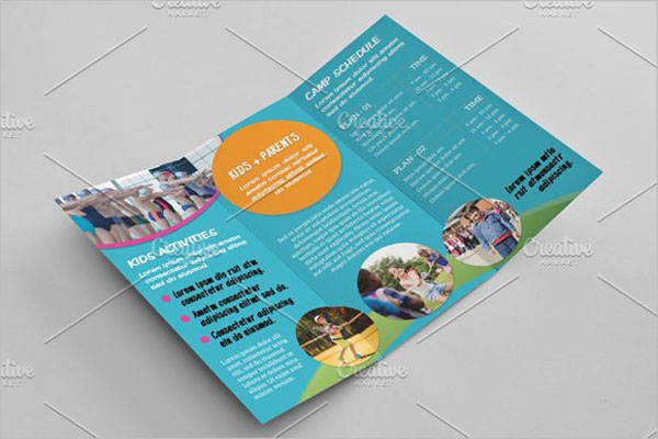 Summer Camp Brochure Design