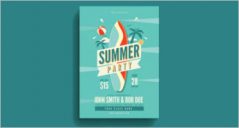48+ Summer Party Flyer Templates