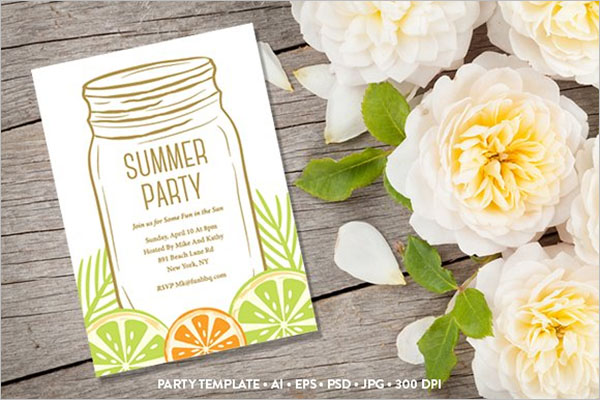 Summer Party Planning Template