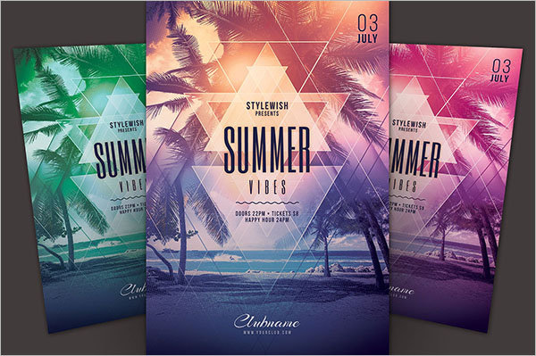 Summer Vibes Flyer Design