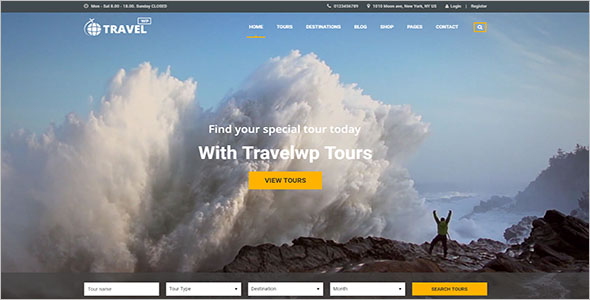 Top Selling Tour & Travel Website Template