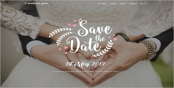 Wedding Photography Bootstrap Template