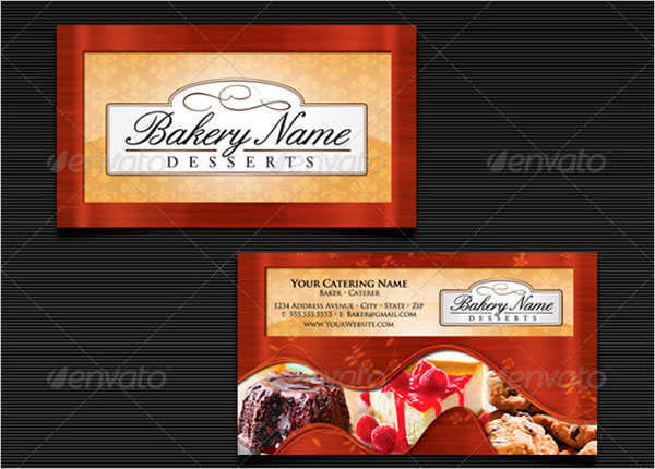 Catering Business Cards Ideas