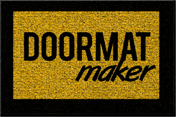 Doormat Maker Texture Design