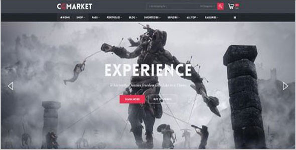 Example Opencart Theme Layout