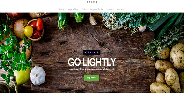 Food Store OpenCart Theme