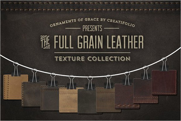 Grain Leather Texture PNG