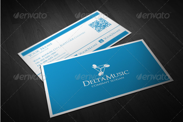 Music Artist Business Card