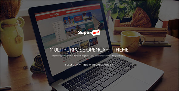 Opencart Grocery Template