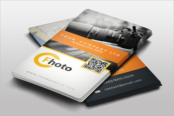 Personal QR Code Business Card