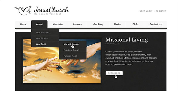 Religious Spiritual WordPress Theme