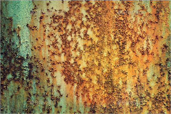 Rust Grunge Texture Template