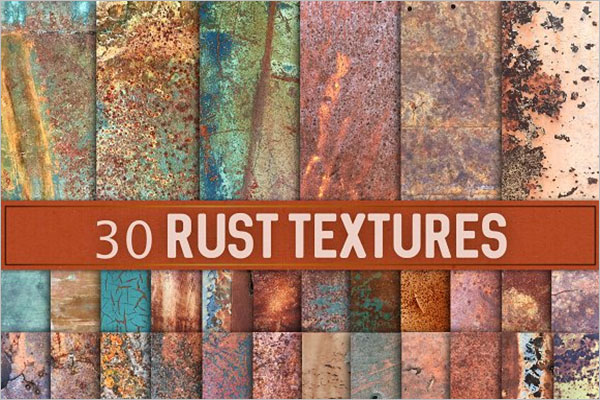 Rusted Metal Textures Bundle