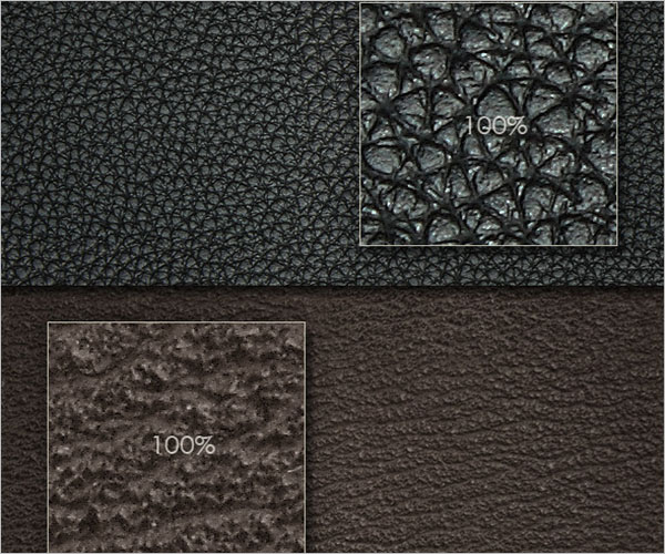Seamless Leather Texture Template