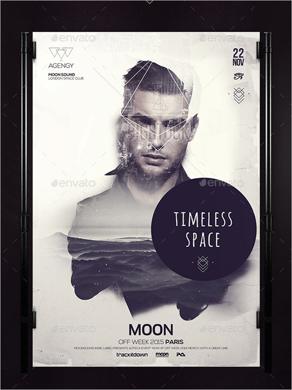 Timeless Double Exposed Poster