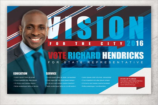 Vision Political Flyer Template