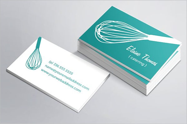 Whisk Catering Business Card Template