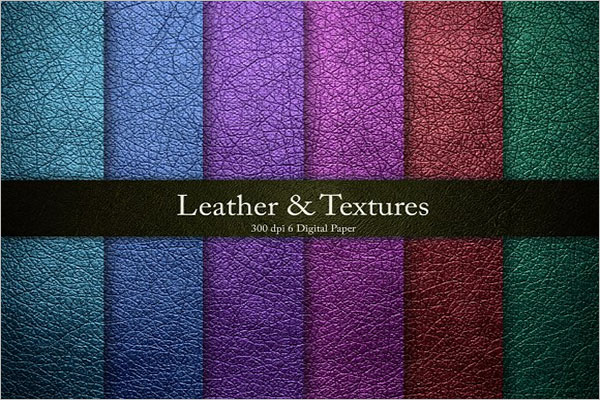 Worn Leather Texture Design