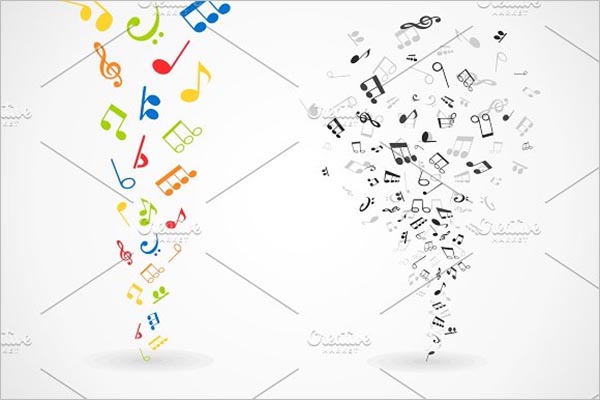 Abstract Music Icon Design