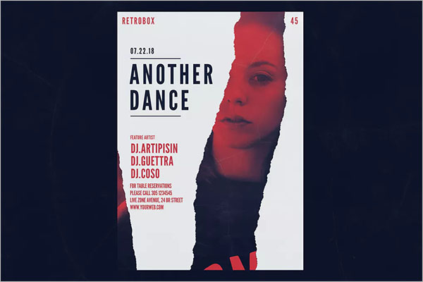Another Dance Flyer Poster